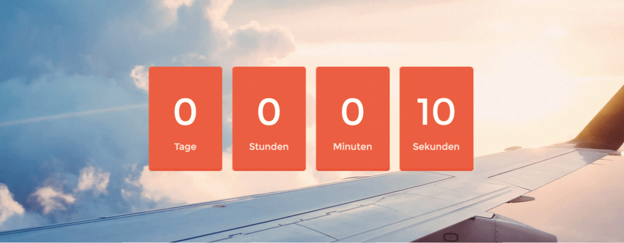 Blind Booking Countdown