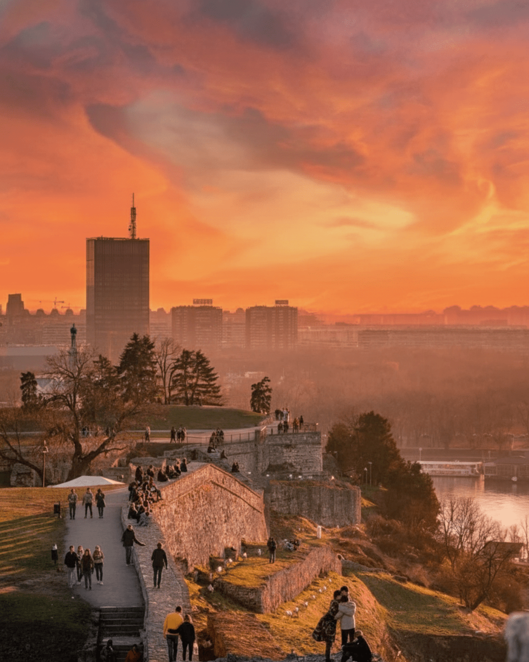 Kurztrip Belgrad Kalemegdan Festung