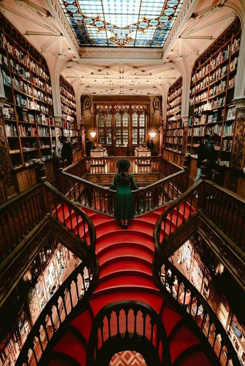 Livraria Lello bei einem Porto Kurztrip