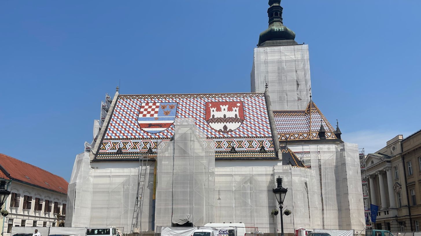 Städtetrip Zagreb Markuskirche