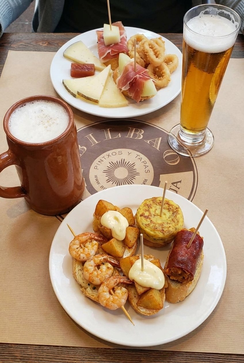 Städtetrip Bilbao Tapas