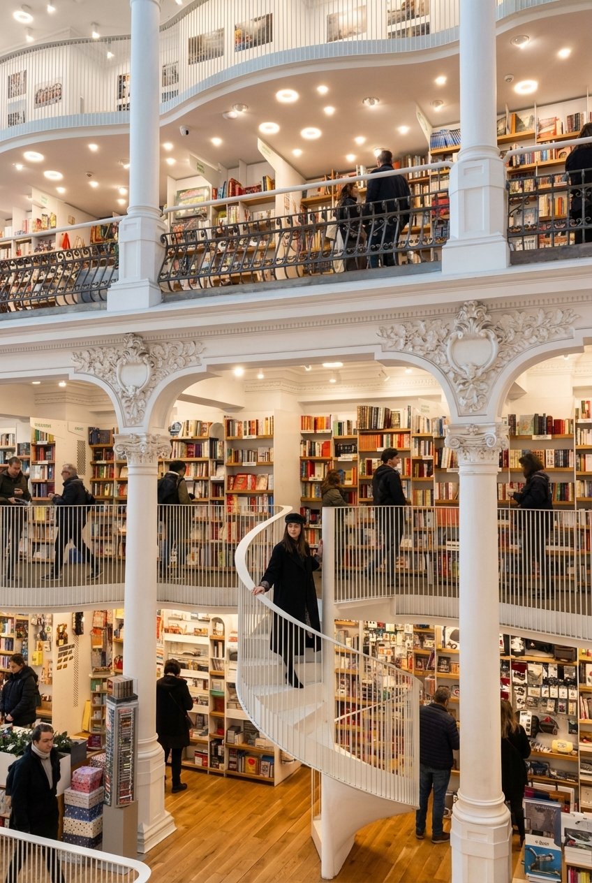 Städtetrip Bukarest Buchladen