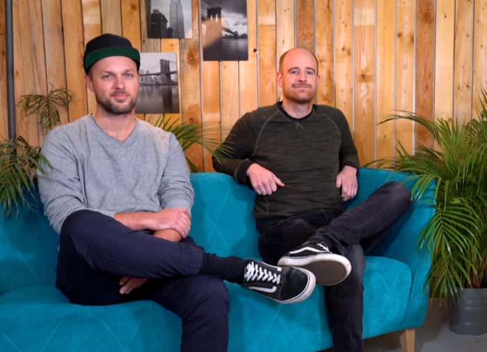 Kevin Kiesewetter und Jannis Jäger, die Gründer von blookery
