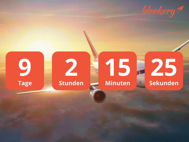 Persönlicher digitaler Countdown